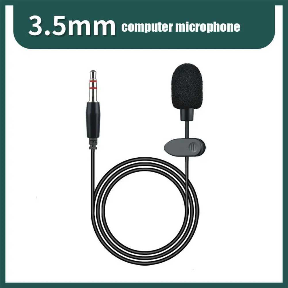 3.5mm Portable Computer Microphones Mini Lavalier Mic Tie Clip Lapel Pc Microphone for Speaking Singing Speech High Sensitivity
3.5mm Portable Computer Microphones Mini Lavalier Mic Tie Clip Lapel Pc Microphone for Speaking Singing Speech High Sensitivity
