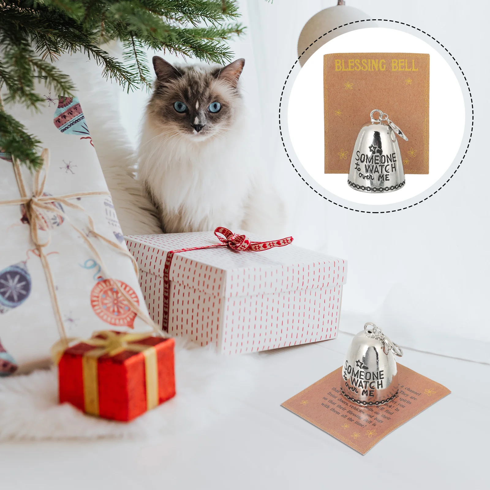 Bell Blessing Birthday Gifts Friends Keychain Key Chain Luck Keyring Charm Angel Pendant Wishes Gift Metal Chains Fortune Good
Bell Blessing Birthday Gifts Friends Keychain Key Chain Luck Keyring Charm Angel Pendant Wishes Gift Metal Chains Fortune Good