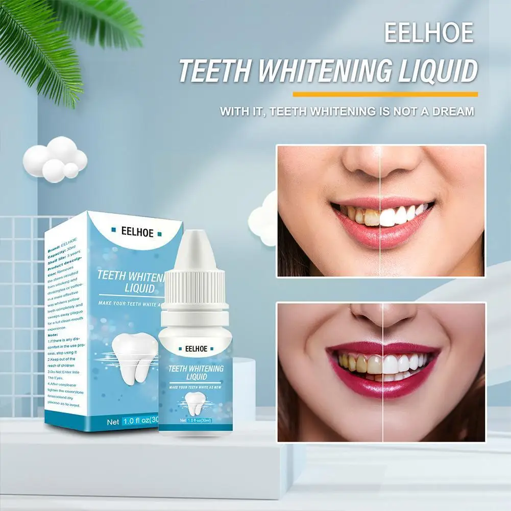 30ml Teeth Whitening Essence Liquid Hygiene Cleaning Bleach Remove Care Dental Odor Stains Serum Plaque Tools Teeth G5d5
30ml Teeth Whitening Essence Liquid Hygiene Cleaning Bleach Remove Care Dental Odor Stains Serum Plaque Tools Teeth G5d5