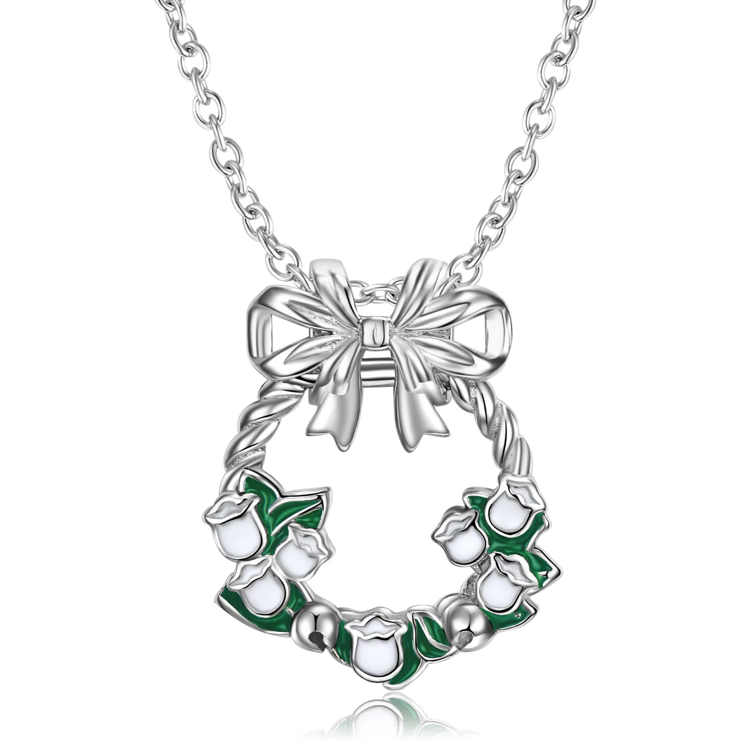 XSL JIAMEI S925 Sterling Silver Bow Garland Pendant Necklace 5A Zircon Women's Clavicle Chain Wedding luxury Fine Jewelry
XSL JIAMEI S925 Sterling Silver Bow Garland Pendant Necklace 5A Zircon Women's Clavicle Chain Wedding luxury Fine Jewelry