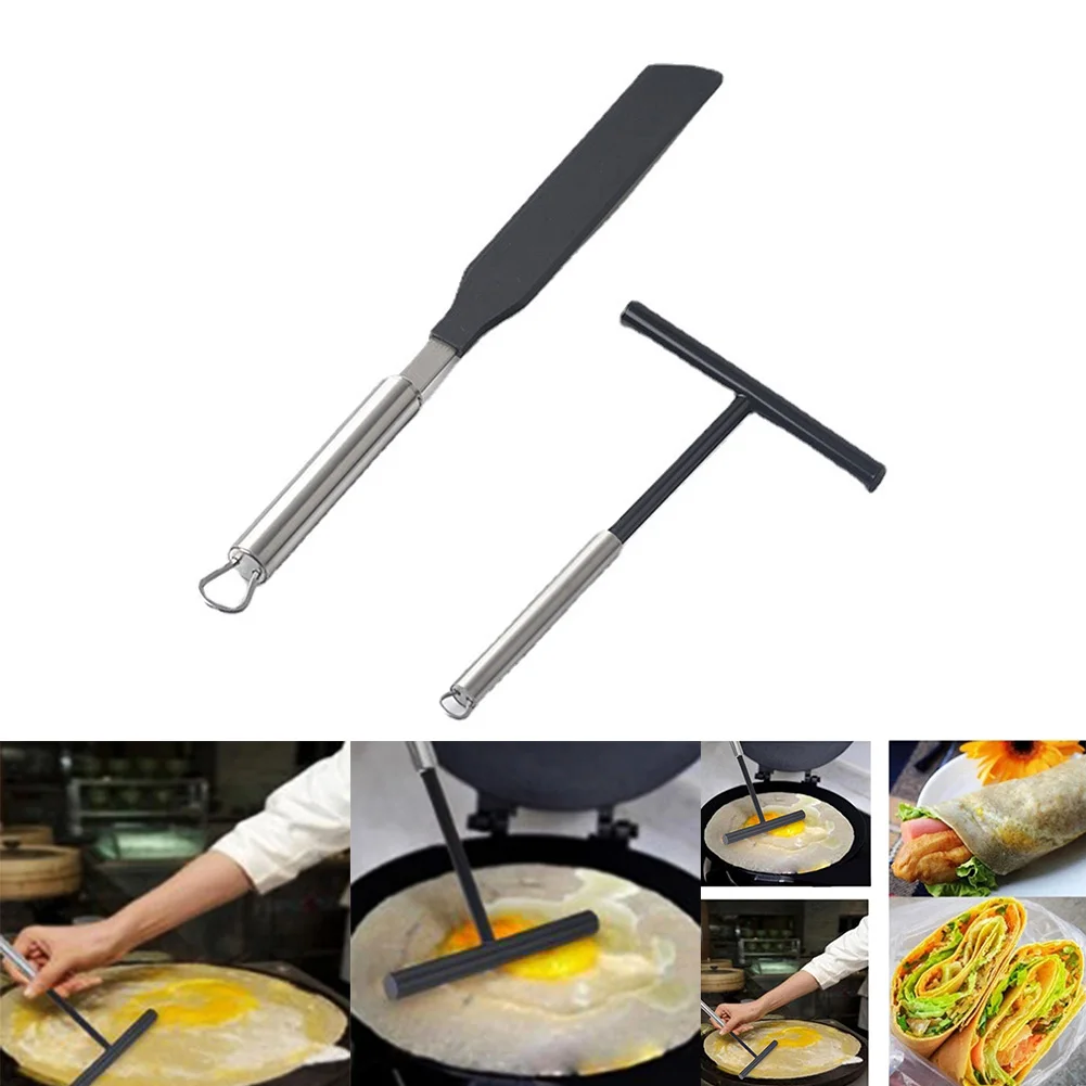 2pcs/set Crepe Spreader Utensil + Spatula Kitchen Gadgets Egg Pie Scraper For Restaurant Crepe Spreader Spreading Tools
2pcs/set Crepe Spreader Utensil + Spatula Kitchen Gadgets Egg Pie Scraper For Restaurant Crepe Spreader Spreading Tools