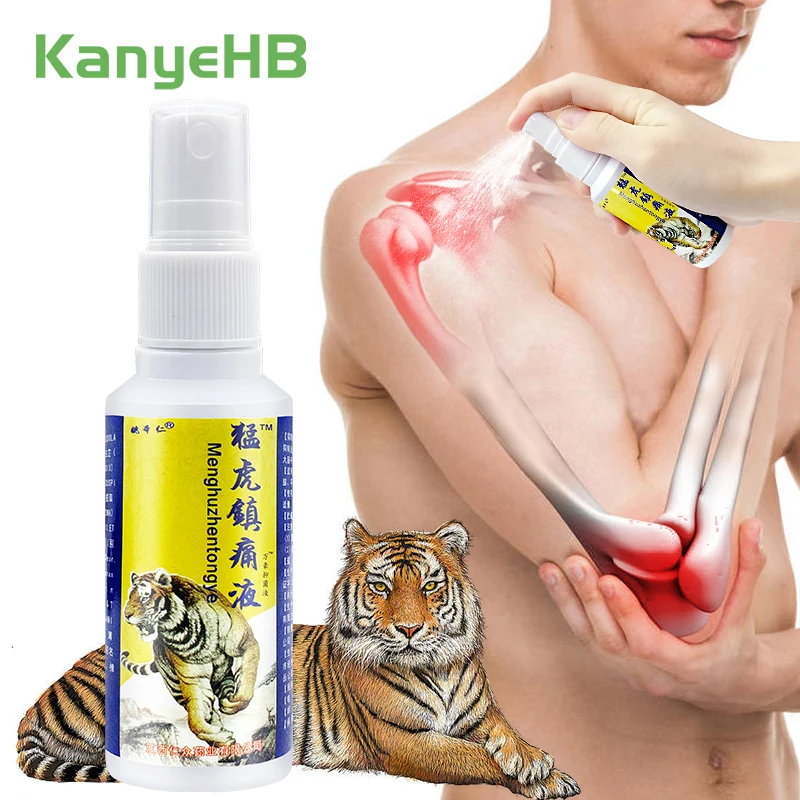 1Pcs Pain Relief Spray Tiger Liquid Medicine Relief Arthritis Back Muscle Joint Pain Bruises Swelling Herb Treatment Spray S061
1Pcs Pain Relief Spray Tiger Liquid Medicine Relief Arthritis Back Muscle Joint Pain Bruises Swelling Herb Treatment Spray S061
