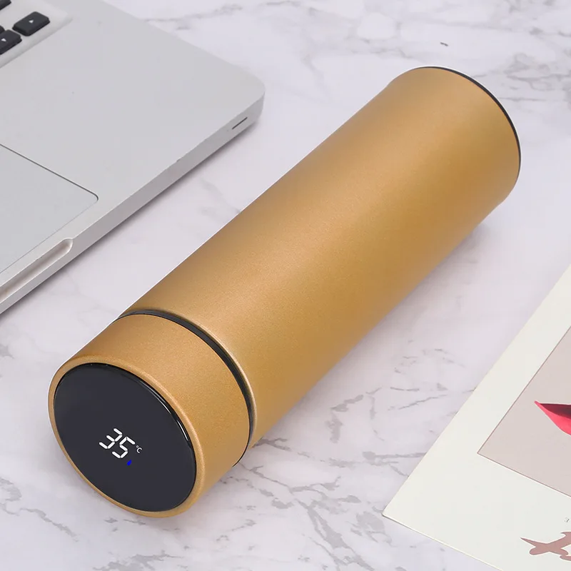 Smart 304 Stainless Steel Vacuum Water Cup Temperature Display Business Gift in-Car Thermos
Smart 304 Stainless Steel Vacuum Water Cup Temperature Display Business Gift in-Car Thermos