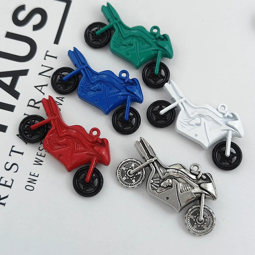 Charms Motorcycle Scooter Autocycle 50x23mm Tibetan Bronze Silver Color Pendants Antique Jewelry Making DIY Handmade Craft
Charms Motorcycle Scooter Autocycle 50x23mm Tibetan Bronze Silver Color Pendants Antique Jewelry Making DIY Handmade Craft