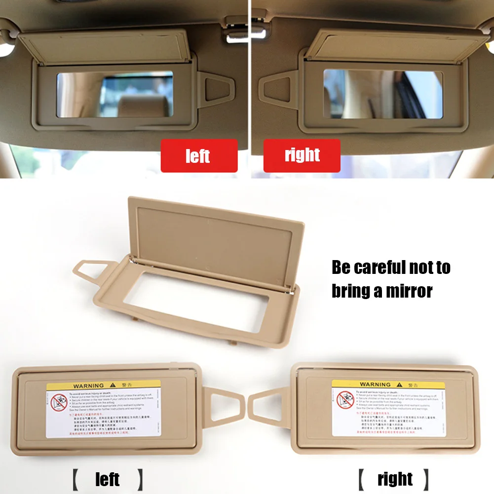 Sun Visor Shade Mirror Cover for Mercedes-Benz S-Class W220 1998-2005 Auto Interior Makeup Cosmetic Mirror Shade Case Board
Sun Visor Shade Mirror Cover for Mercedes-Benz S-Class W220 1998-2005 Auto Interior Makeup Cosmetic Mirror Shade Case Board