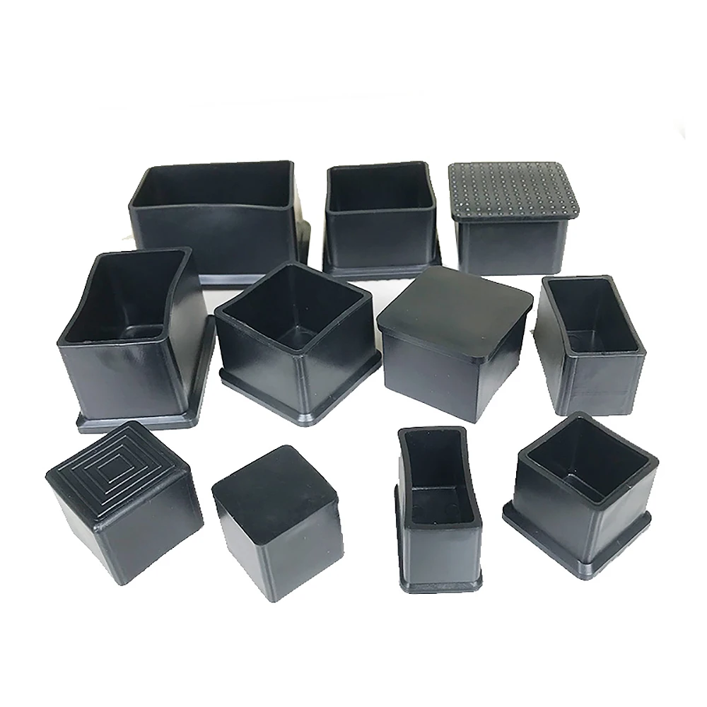 80*80mm 50*100mm PVC Square Tube Protector Soft Rubber Mute Furniture Table and Bench Accessories
80*80mm 50*100mm PVC Square Tube Protector Soft Rubber Mute Furniture Table and Bench Accessories