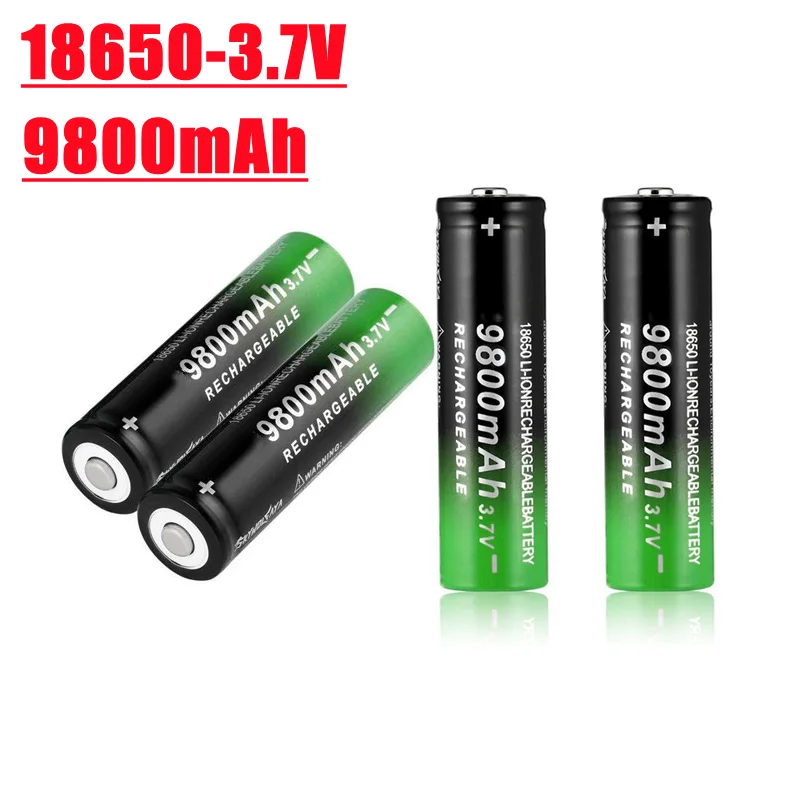 18650 Li-ion rechargeable battery, 3.7 V, 9800 mAh, suitable for electronic cigarettes, flashlights, electronic equipment, etc
18650 Li-ion rechargeable battery, 3.7 V, 9800 mAh, suitable for electronic cigarettes, flashlights, electronic equipment, etc