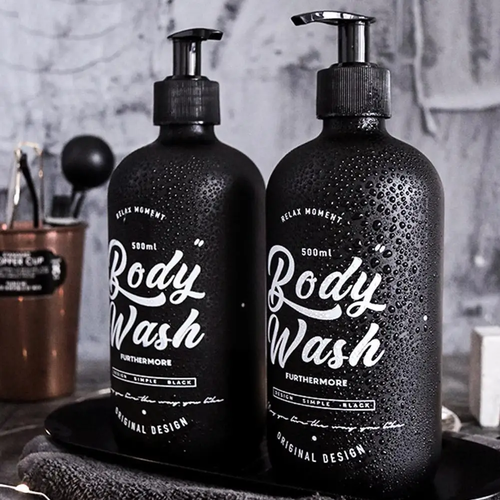 500ml Nordic Soap Bottle PET Brown Bathroom Shower Hair Press Conditioner Shampoo Bottles Lotions Wash Dispenser Gel Refill Y3F4
500ml Nordic Soap Bottle PET Brown Bathroom Shower Hair Press Conditioner Shampoo Bottles Lotions Wash Dispenser Gel Refill Y3F4