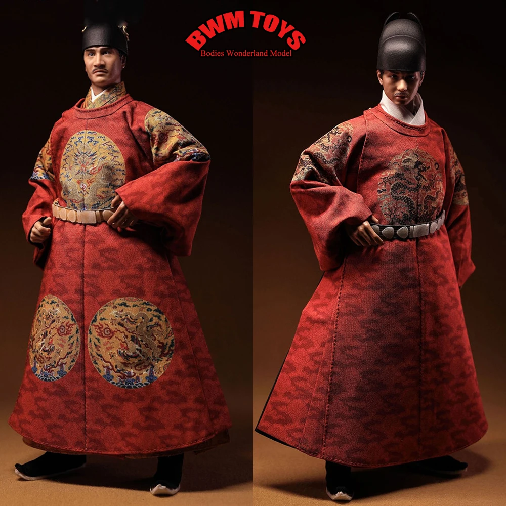 

PION x DH003 DH004 1/6 Scale Ming Dynasty Emperor Zhu Youxiao Xin Wang Zhu Youjian 12 inches Male Action Figure Model Toys