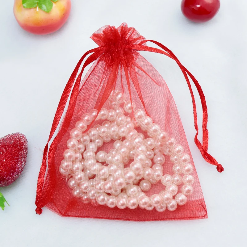 100 pcs/lot Red Drawstring Organza Bag Wedding Candy Jewelry Packaging Display Beautiful Gift Bag 17x23cm 20x30cm 30x40cm
100 pcs/lot Red Drawstring Organza Bag Wedding Candy Jewelry Packaging Display Beautiful Gift Bag 17x23cm 20x30cm 30x40cm