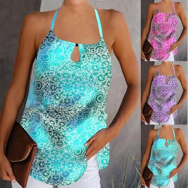Women Summer Tops Hole Tees Sexy Vintage Strap Camis Halter T Shirts V Neck Loose Casual Befree Boho Tees
Women Summer Tops Hole Tees Sexy Vintage Strap Camis Halter T Shirts V Neck Loose Casual Befree Boho Tees