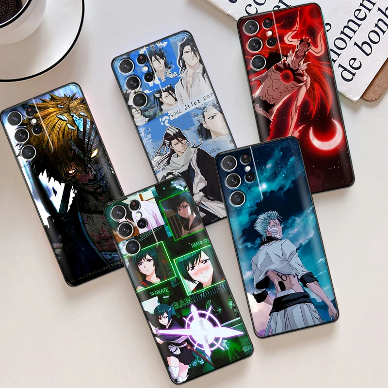 Japan BLEACH Ichigo Kurosaki Manga Phone Case For Samsung Galaxy S22 S21 S20 Ultra FE 5G S22 S10 10E S9 Plus Carcasa Black Back
Japan BLEACH Ichigo Kurosaki Manga Phone Case For Samsung Galaxy S22 S21 S20 Ultra FE 5G S22 S10 10E S9 Plus Carcasa Black Back