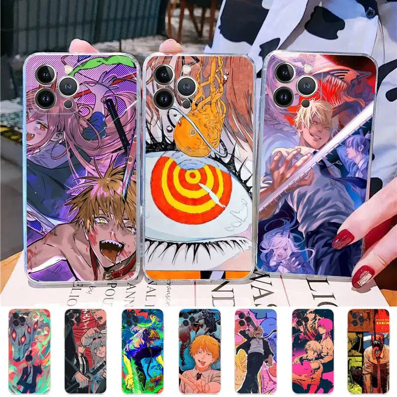 Chainsaw Man Phone Case Silicone Soft for iphone 14 13 12 11 Pro Mini XS MAX 8 7 6 Plus X XS XR Cover
Chainsaw Man Phone Case Silicone Soft for iphone 14 13 12 11 Pro Mini XS MAX 8 7 6 Plus X XS XR Cover