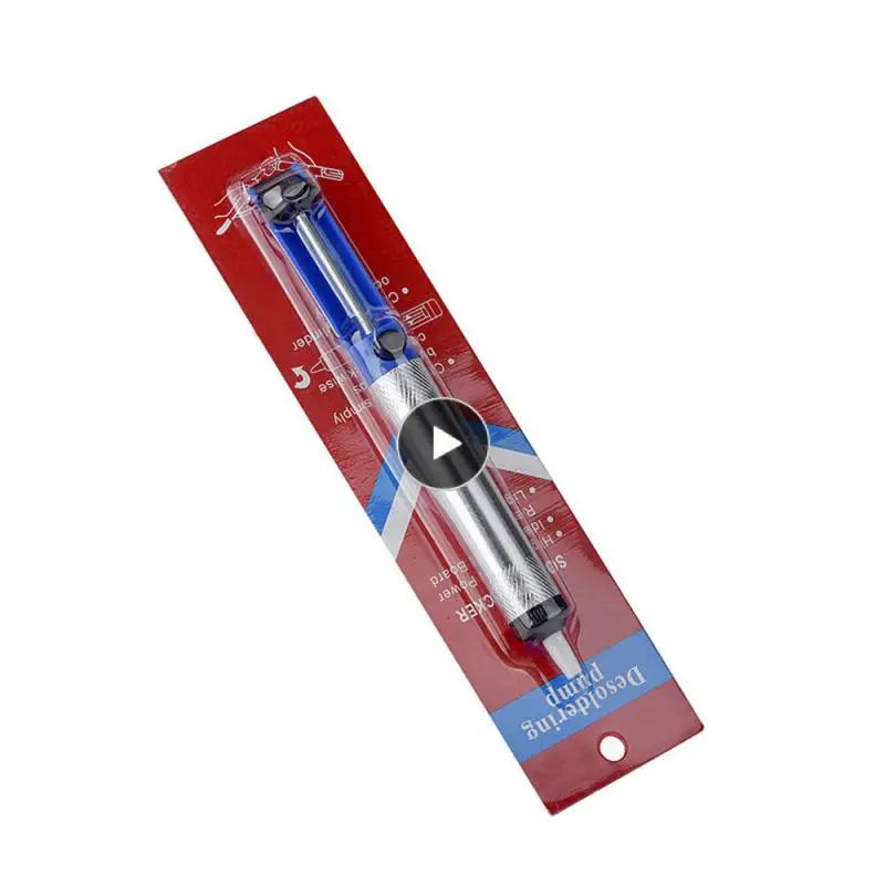 High Temperature Desoldering Pump Suction Tin Gun Aluminum Alloy Manual Desolder Electric Soldering Iron Tool Removal Vacuum
High Temperature Desoldering Pump Suction Tin Gun Aluminum Alloy Manual Desolder Electric Soldering Iron Tool Removal Vacuum