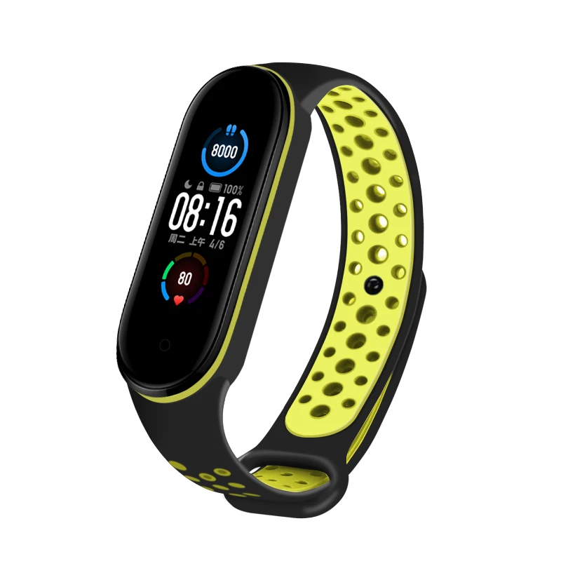 Correa for Mi Band 6 5 Style Watch Silicone Solo Loop Wrist Two Tone Strap Fashion Mi Band 6 5 Watch with Bracelet
Correa for Mi Band 6 5 Style Watch Silicone Solo Loop Wrist Two Tone Strap Fashion Mi Band 6 5 Watch with Bracelet
