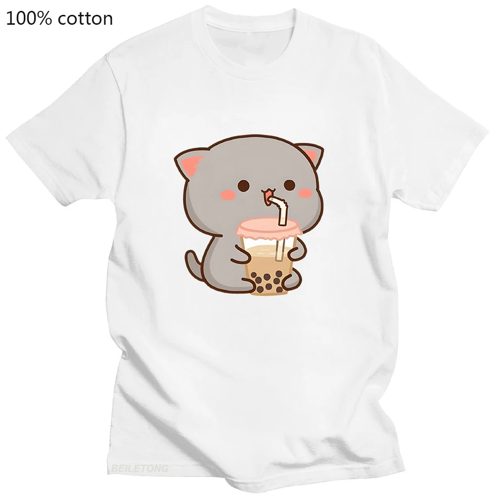 Peach Cat Love Boba Print Tshirt Bubble Tea T-shirt Girls Kawaii Cartoon Tee-shirt Women Clothes 100% Cotton Summer T Shirt Tops
Peach Cat Love Boba Print Tshirt Bubble Tea T-shirt Girls Kawaii Cartoon Tee-shirt Women Clothes 100% Cotton Summer T Shirt Tops
