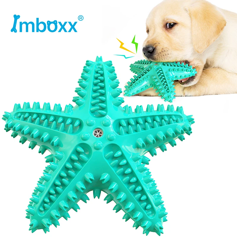 Bite Resistant Dog Toothbrush Starfish Toys Interactive Training IQ Teeth Cleaning Toy Squeaky Puppy Pet Chewing Supplies Tool
Bite Resistant Dog Toothbrush Starfish Toys Interactive Training IQ Teeth Cleaning Toy Squeaky Puppy Pet Chewing Supplies Tool
