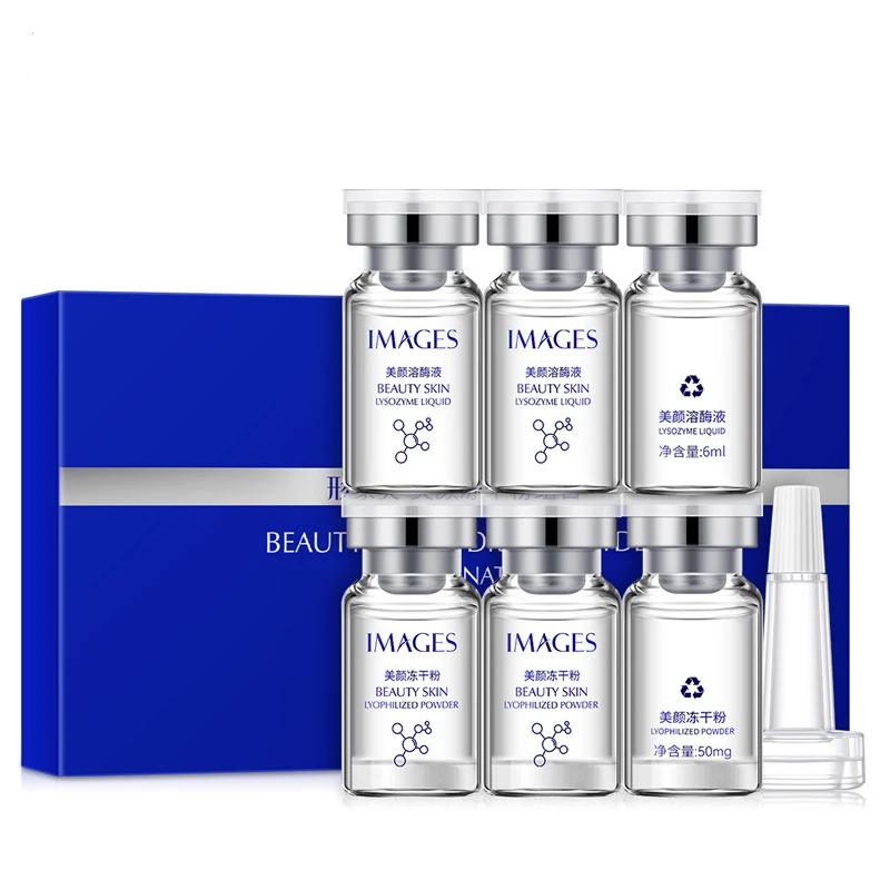 6Pcs Beauty Skin Lyophilized Powder Anti wrinkle Serum Facial skincare Anti-aging Moisturizing Brightening Face Serum Essence
6Pcs Beauty Skin Lyophilized Powder Anti wrinkle Serum Facial skincare Anti-aging Moisturizing Brightening Face Serum Essence
