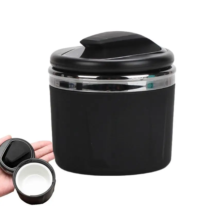 Car Ashtray With LED Light And Lid Large Capacity Portable Smokeless Ashtray Universal Mini Car Trash Can Ash Auto Accessories
Car Ashtray With LED Light And Lid Large Capacity Portable Smokeless Ashtray Universal Mini Car Trash Can Ash Auto Accessories