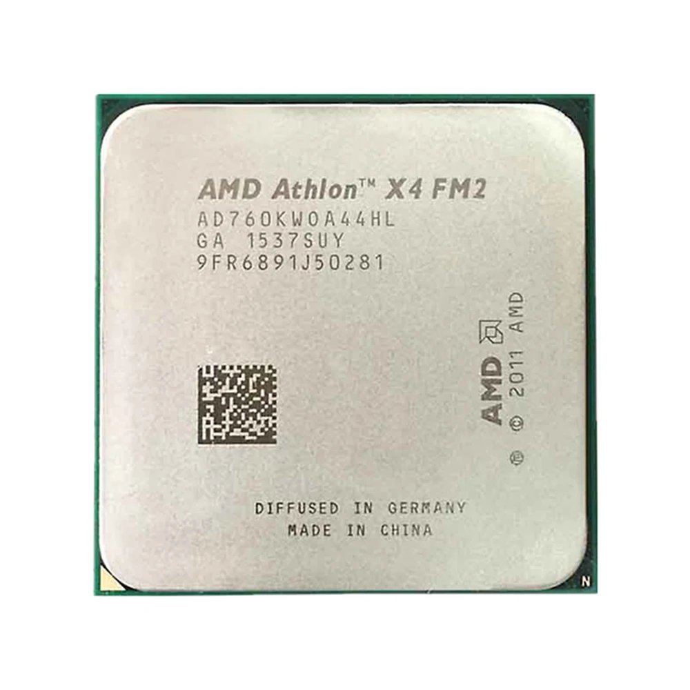 AMD Athlon X4 760 K 760 K четырехъядерный Quad-Thread 3,8G 100W AD760KWOA44HL разъем FM2
AMD Athlon X4 760 K 760 K четырехъядерный Quad-Thread 3,8G 100W AD760KWOA44HL разъем FM2