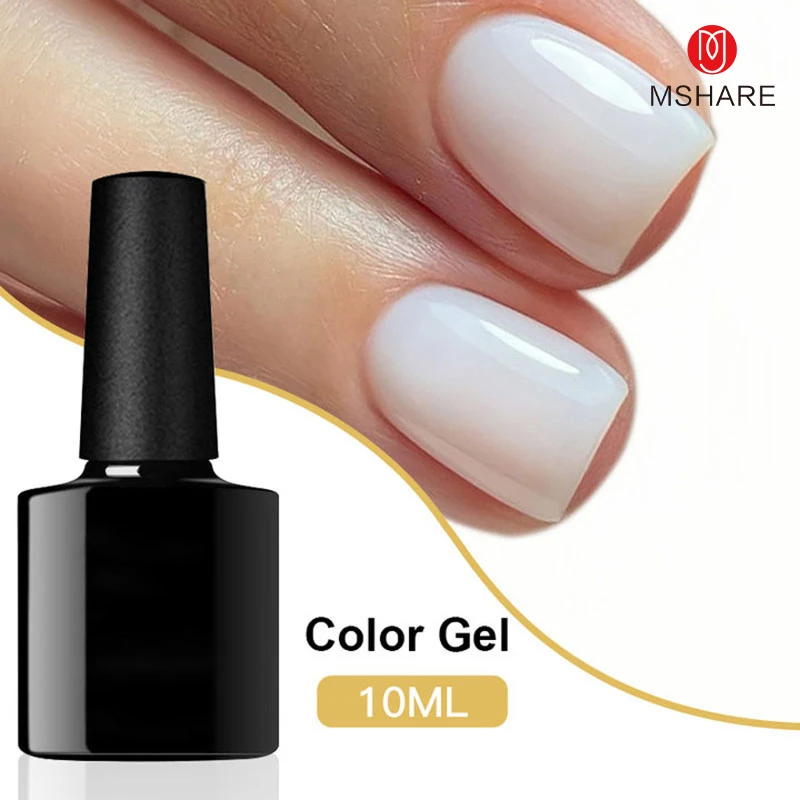 MSHARE Mliky White Gel Nail Polish Soak Off Semi Permanent Gel UV Nails Lamp Colorful Varnish Nail Art Customized LOGO 10ML
MSHARE Mliky White Gel Nail Polish Soak Off Semi Permanent Gel UV Nails Lamp Colorful Varnish Nail Art Customized LOGO 10ML