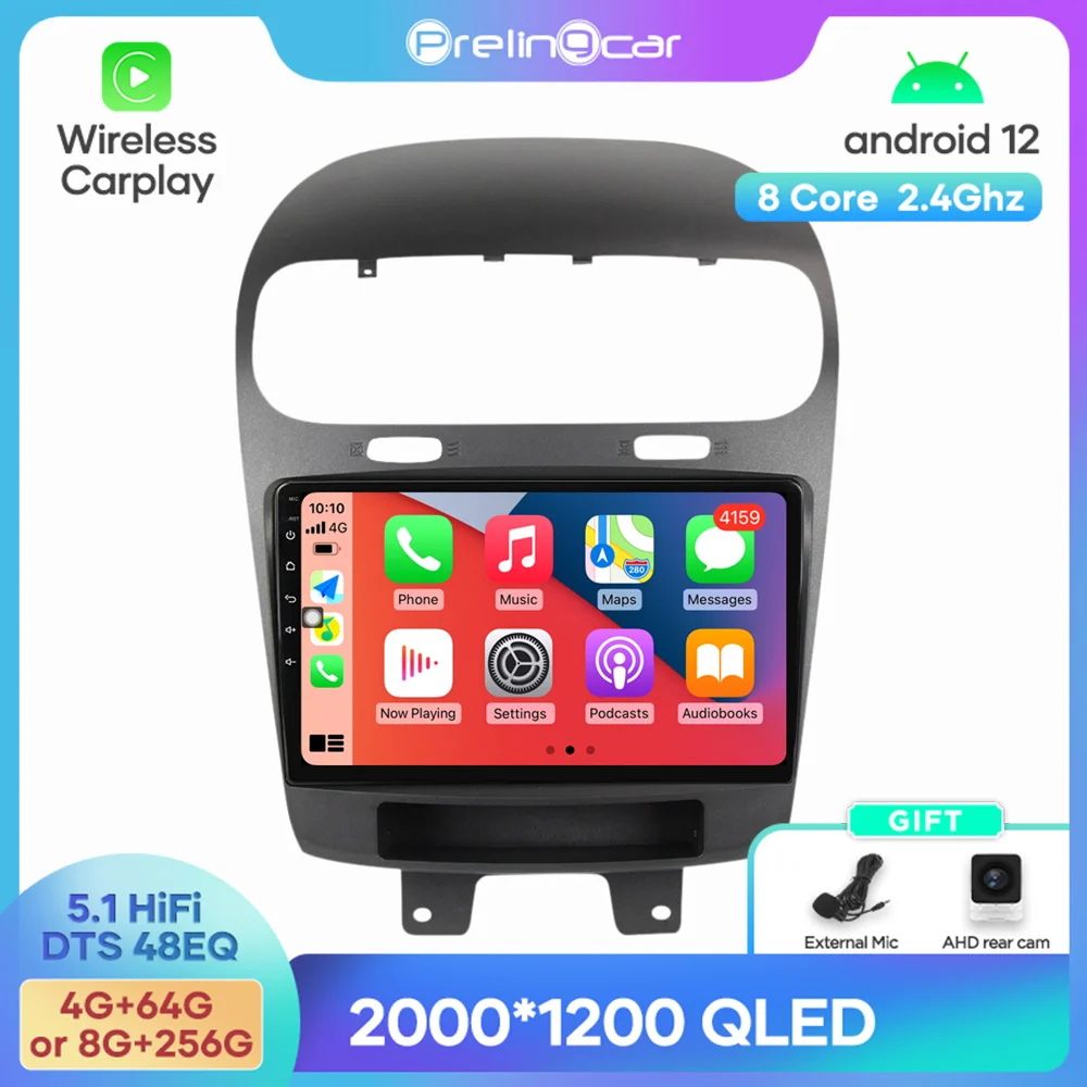 Android 12 DTS Sound For Dodge Journey 2011-2020 Years Navigation Multimedia Car Player Radio 2Din Stereo Bluetooth 48EQ
Android 12 DTS Sound For Dodge Journey 2011-2020 Years Navigation Multimedia Car Player Radio 2Din Stereo Bluetooth 48EQ