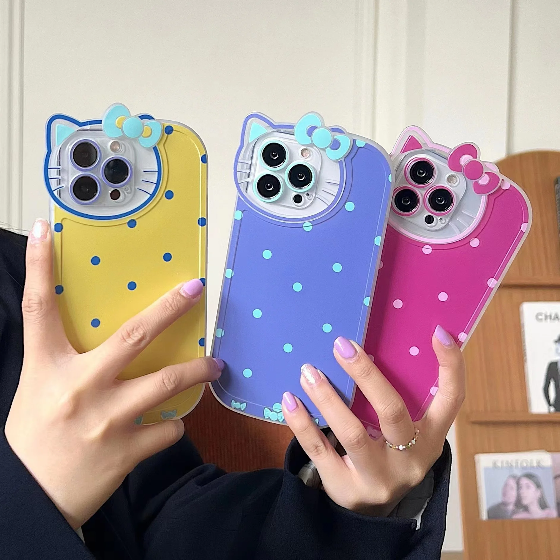 Hello Kitty Color Dot Pattern Cat Face Lens Cartoon Phone Case for iPhone 13 12 mini 11 Pro X XR XS MAX 7 8 6 Plus 2022 Case
Hello Kitty Color Dot Pattern Cat Face Lens Cartoon Phone Case for iPhone 13 12 mini 11 Pro X XR XS MAX 7 8 6 Plus 2022 Case