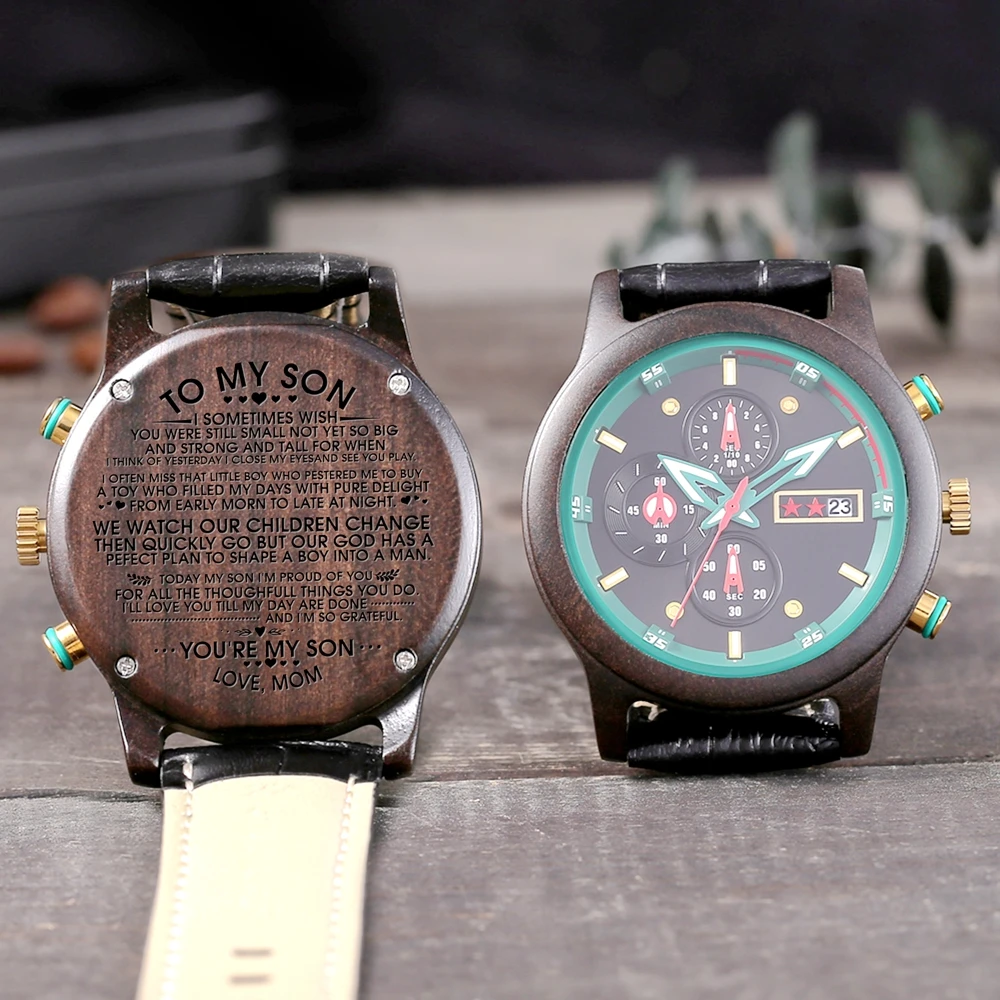 To My Son Steel Sports Waterproof Men Watches Luxury Brand Leisure Male Wrist Watches Calendar 24-hours Dail Analog
To My Son Steel Sports Waterproof Men Watches Luxury Brand Leisure Male Wrist Watches Calendar 24-hours Dail Analog