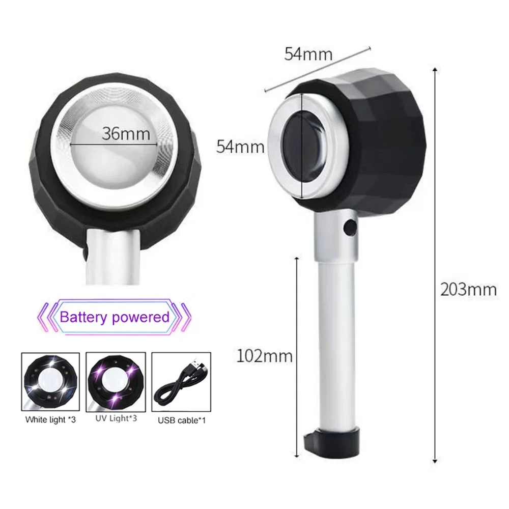 Подсветное увеличительное стекло Xiyear
Подсветное увеличительное стекло Xiyear