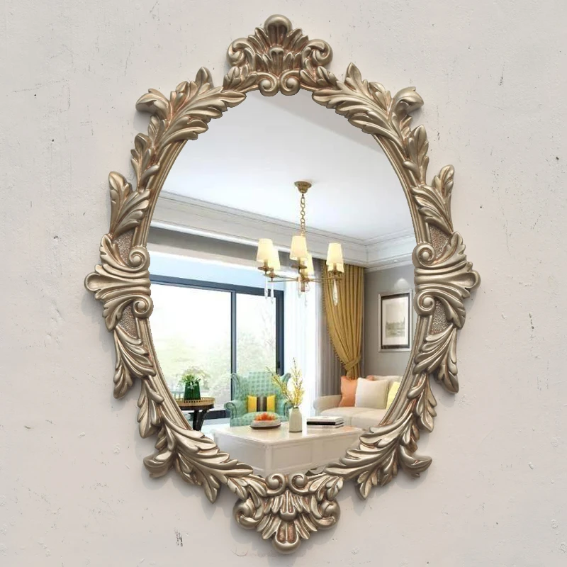 Nordic Vintage Decorative Mirrors Makeup Bathroom Living Room Decorative Mirrors Luxury Bedroom Wandspiegel Home Decor WZ50DM
Nordic Vintage Decorative Mirrors Makeup Bathroom Living Room Decorative Mirrors Luxury Bedroom Wandspiegel Home Decor WZ50DM