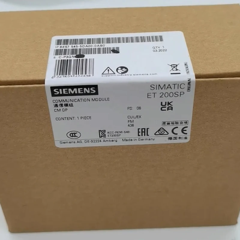 New original 6ES7545-5DA00-0AB0 interface module 6ES75455DA000AB0 spot
New original 6ES7545-5DA00-0AB0 interface module 6ES75455DA000AB0 spot
