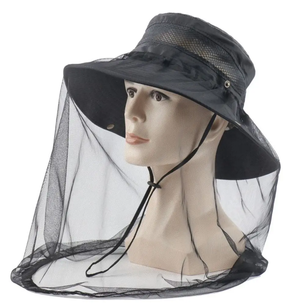 

Камуфляжная шляпа с вуалью, защита головы от комаров, сетчатая шляпа от насекомых, шляпа с москитной сеткой, шляпа с защитой от пчелы, уличная шляпа от солнца для рыбалки