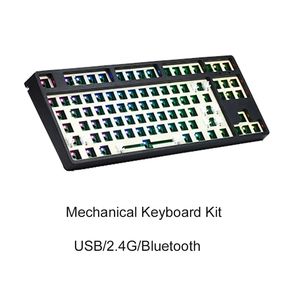 Набор для механической клавиатуры, 87, 108 клавиш, 3 режима, USB, проводная, 2,4 ГГц, Bluetooth светильник, Совместимость с 3/5 контактами, горячая замена, ...
Набор для механической клавиатуры, 87, 108 клавиш, 3 режима, USB, проводная, 2,4 ГГц, Bluetooth светильник, Совместимость с 3/5 контактами, горячая замена, ...