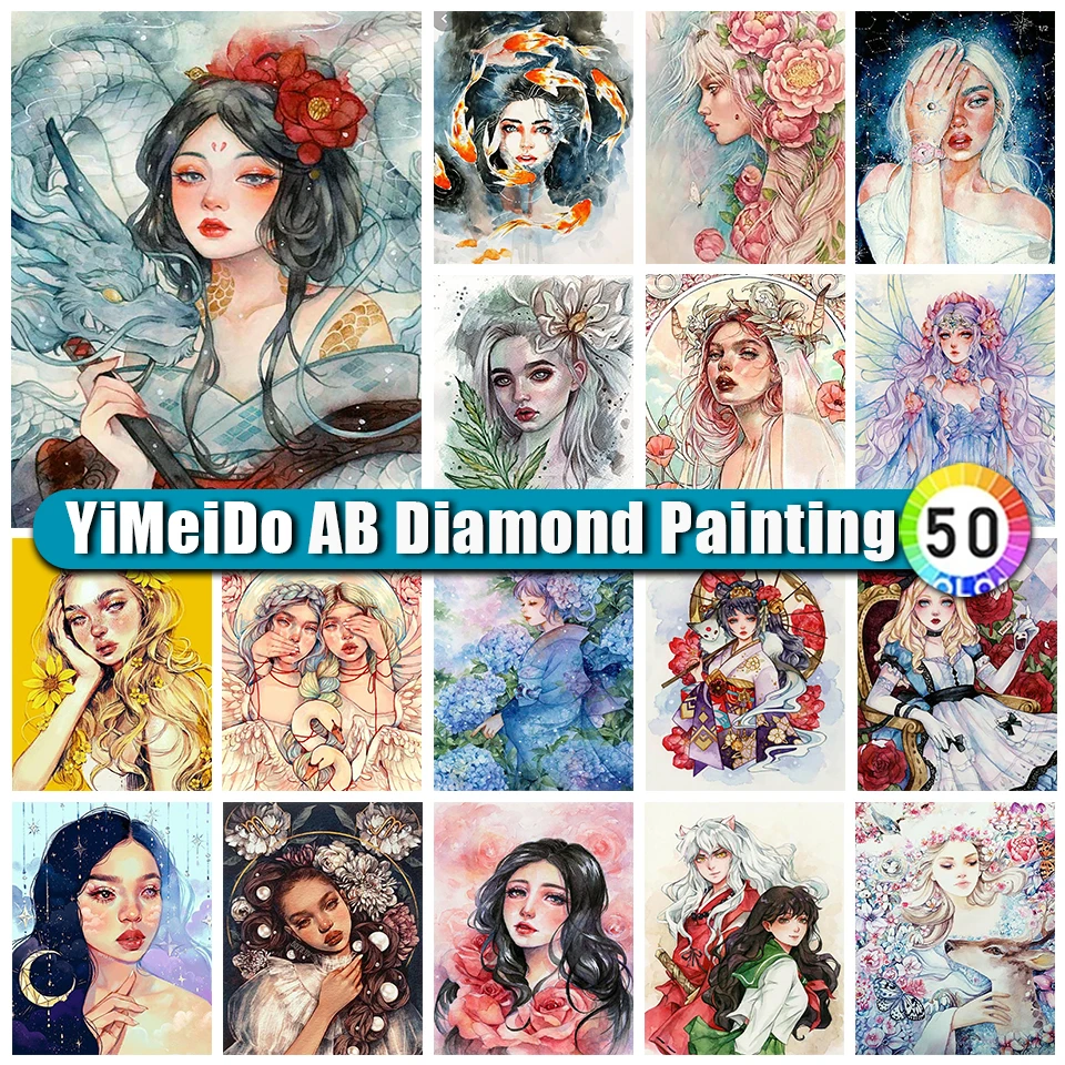 YIMEIDO AB Diamond Painting Girls New Collection 2022 Zipper bag Diy Full Diamond Mosaic Embroidery Cartoon Picture Home Decor
YIMEIDO AB Diamond Painting Girls New Collection 2022 Zipper bag Diy Full Diamond Mosaic Embroidery Cartoon Picture Home Decor