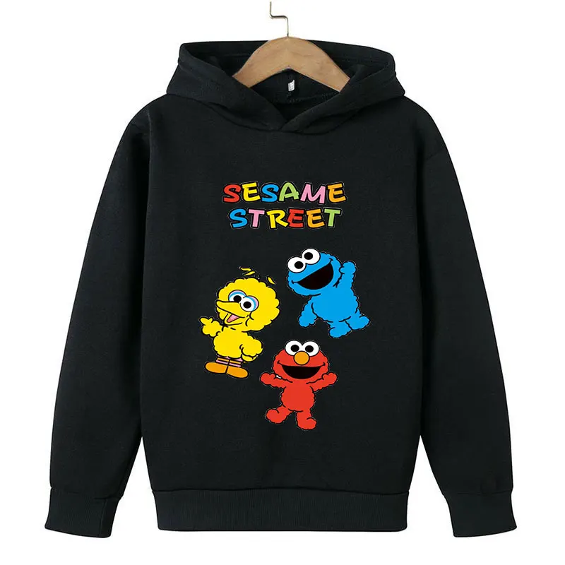 Sweatshirt Kids Cotton Hoodies Baby Boys Cartoon Puppet TV Sesame Elmo Cute Print Clothes Girls Children Top Tees Baby Costumes
Sweatshirt Kids Cotton Hoodies Baby Boys Cartoon Puppet TV Sesame Elmo Cute Print Clothes Girls Children Top Tees Baby Costumes