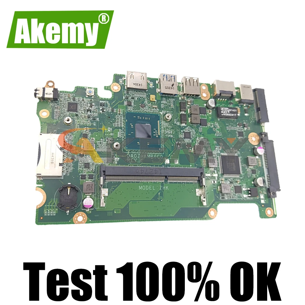 Материнская плата AKEMY NBMRL11001 NB.MRL11.001 для Acer Aspire ES1-111 E3-112, материнская плата ноутбука DA0ZHKMB6C0 DDR3, протестирована
Материнская плата AKEMY NBMRL11001 NB.MRL11.001 для Acer Aspire ES1-111 E3-112, материнская плата ноутбука DA0ZHKMB6C0 DDR3, протестирована