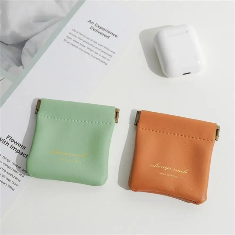 

Exquisite Earphone Bag Unisex Coin Purse Dirt Resistant Small Lipstick Storage Bag Storage Package Wear-resistant Makeup Bag