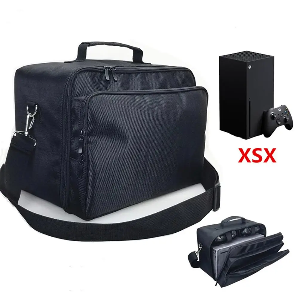 Storage Bag Portable Travel Carrying Case Shockproof Handbag Double-layer For Xbox Series X Game Console Accessories
Storage Bag Portable Travel Carrying Case Shockproof Handbag Double-layer For Xbox Series X Game Console Accessories