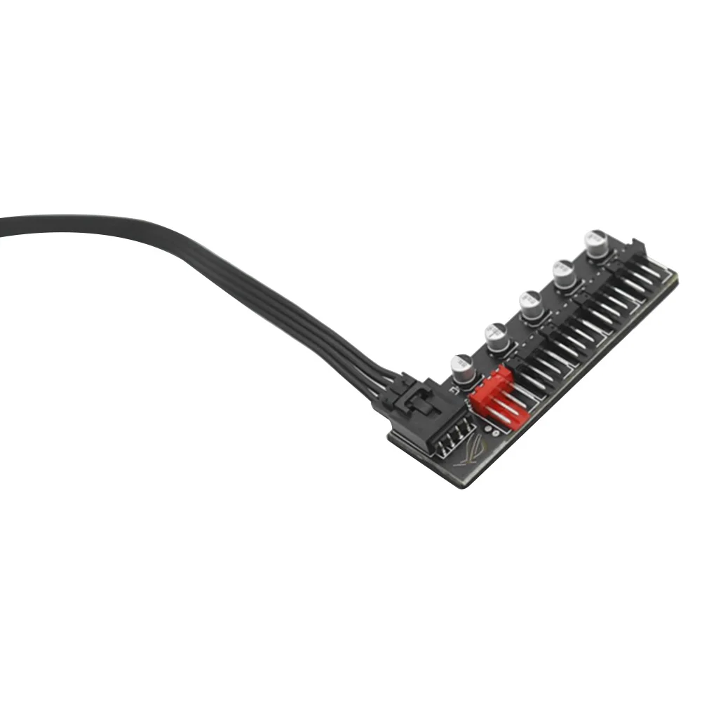 5 Port PC Fan Hub Splitter Speed Controller Adapter for 4 Pin PWM Cooler Cooling Fan Computer Cables Connectors Accessories
5 Port PC Fan Hub Splitter Speed Controller Adapter for 4 Pin PWM Cooler Cooling Fan Computer Cables Connectors Accessories