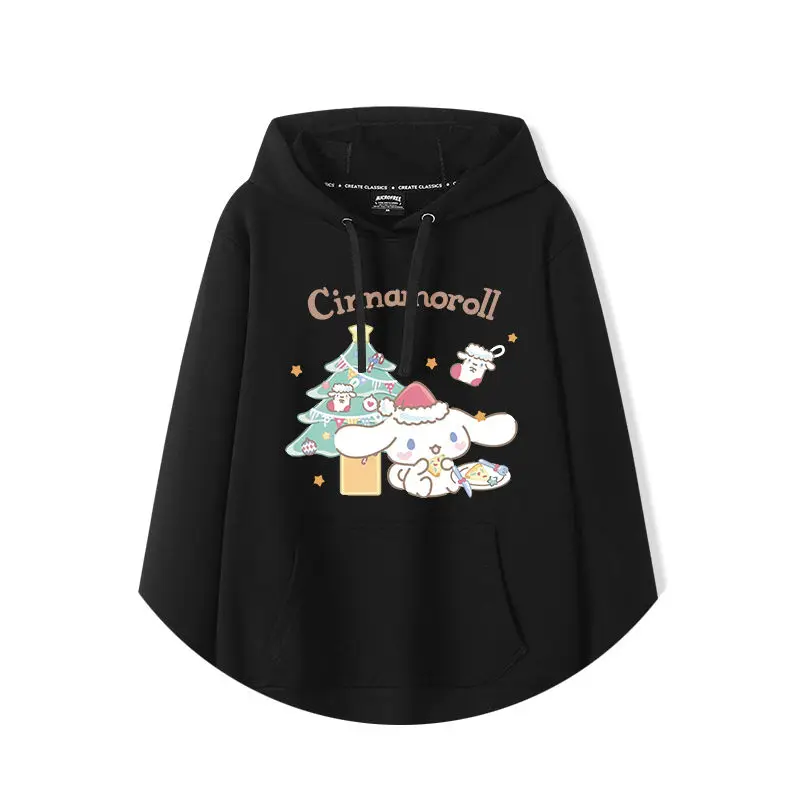 Japanese Sanrio Cinnamoroll Christmas Series Cartoon Thickened Cotton Hoodie S-3Xl Size Kawaii Anime Student All-Match Loose Top
Japanese Sanrio Cinnamoroll Christmas Series Cartoon Thickened Cotton Hoodie S-3Xl Size Kawaii Anime Student All-Match Loose Top