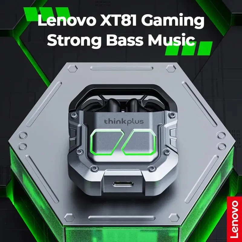 Lenovo XT81 Bluetooth Earphones Wireless Headphones TWS Gamer Headset Waterproof Noise Reduction Waterproof Sports Earbuds
Lenovo XT81 Bluetooth Earphones Wireless Headphones TWS Gamer Headset Waterproof Noise Reduction Waterproof Sports Earbuds