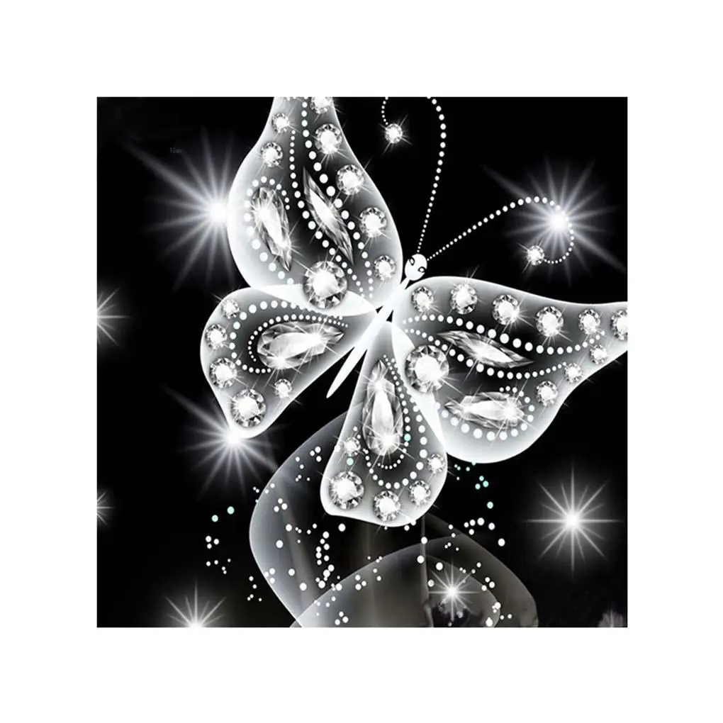 Diamond painting White Butterfly Rhinestone Painting Cross-stitch Needlework 5D Embroidery Picture Drawing Needlework Stitchwork
Diamond painting White Butterfly Rhinestone Painting Cross-stitch Needlework 5D Embroidery Picture Drawing Needlework Stitchwork