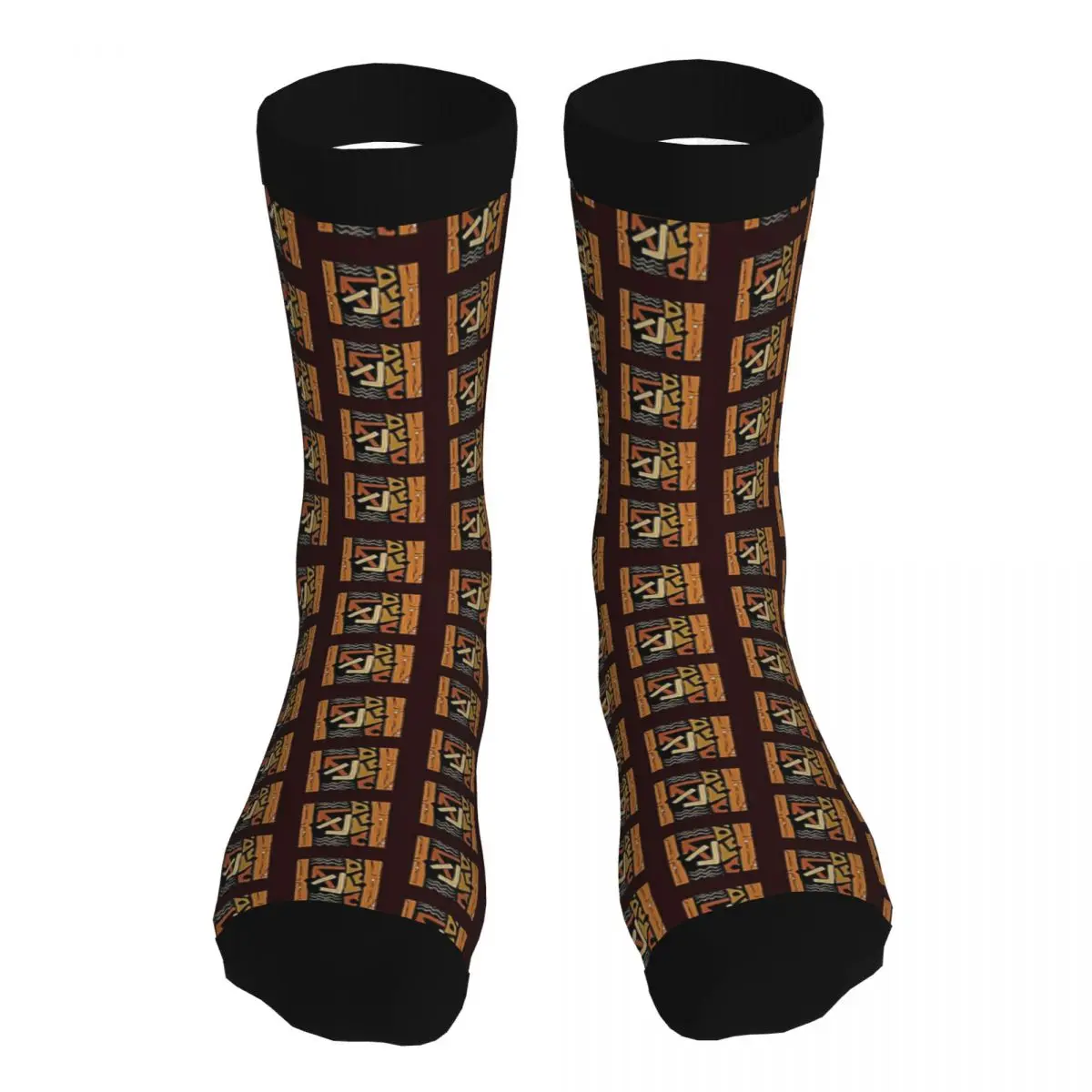 

Мужские носки из Африки, толстые носки контрастных цветов, топы из 5% спандекса, зимние носки средней длины, Новое поступление, носки