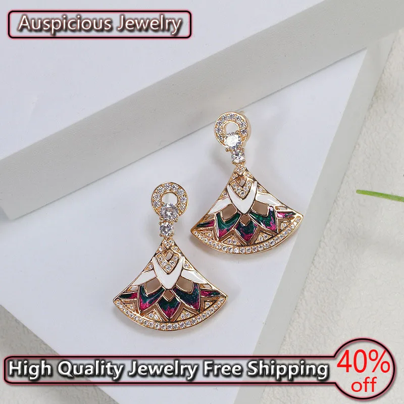 2022 New High Quality Rose Gold Color Colorful Enamel Skirts Women Fashion Noble Birthday Gift Luxury Designer Jewelry Wholesale
2022 New High Quality Rose Gold Color Colorful Enamel Skirts Women Fashion Noble Birthday Gift Luxury Designer Jewelry Wholesale