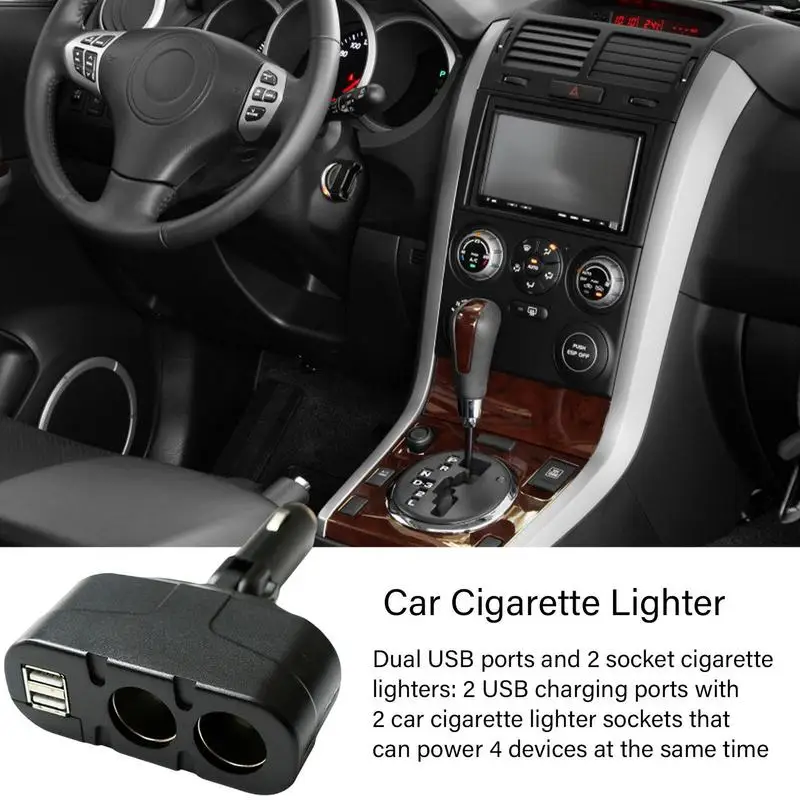 Car Charger Adapter Multiport Adapter Splitter Dual Port USB Fast Charging Lighter Socket For GPS Smart Phones Car Accessories
Car Charger Adapter Multiport Adapter Splitter Dual Port USB Fast Charging Lighter Socket For GPS Smart Phones Car Accessories