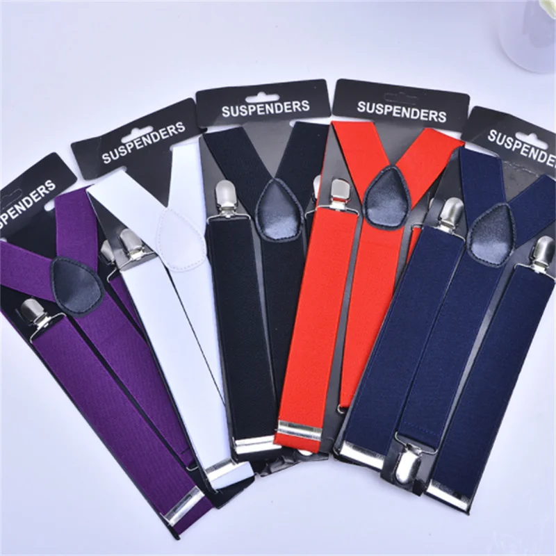 Solid Color Elastic Leather Suspenders Braces Men Women Black Blue Red Adjustable Straps For Wedding Suit Skirt Accessories Gift
Solid Color Elastic Leather Suspenders Braces Men Women Black Blue Red Adjustable Straps For Wedding Suit Skirt Accessories Gift