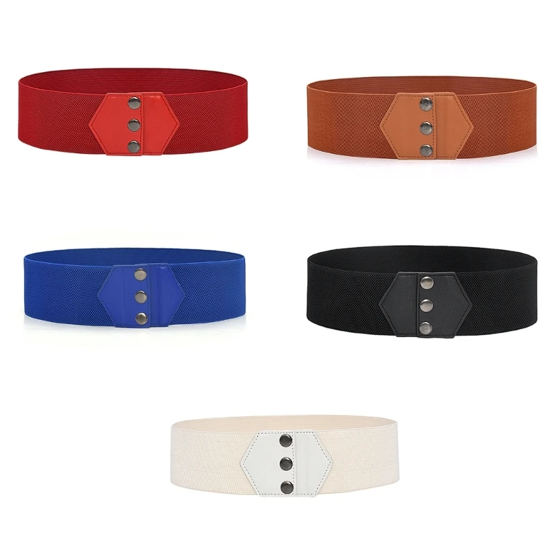 E15F Elastic Wide Belt Wide Dress Belt CinchBelt Stretchy Waistband for Dress Coat belt Elastic CorsetBelt Wide Waist Belt
E15F Elastic Wide Belt Wide Dress Belt CinchBelt Stretchy Waistband for Dress Coat belt Elastic CorsetBelt Wide Waist Belt