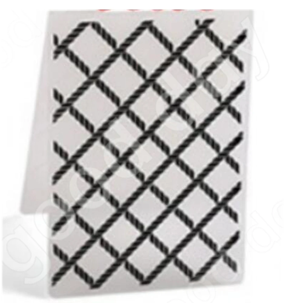 Hot New Diamond Shape Pattern 3D Embossing Folders Diy Make Paper Crafts Greeting Cards Album Wedding Decoration Supplies Molds
Hot New Diamond Shape Pattern 3D Embossing Folders Diy Make Paper Crafts Greeting Cards Album Wedding Decoration Supplies Molds
