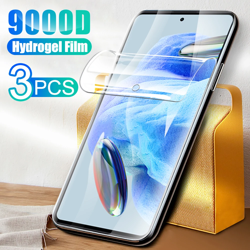 3PCS Front Screen Soft Hydrogel Film For Xiaomi Redmi Note 12 Pro Plus Redmy Note 12Pro Note12 Phone Clear Protective Film Cover
3PCS Front Screen Soft Hydrogel Film For Xiaomi Redmi Note 12 Pro Plus Redmy Note 12Pro Note12 Phone Clear Protective Film Cover