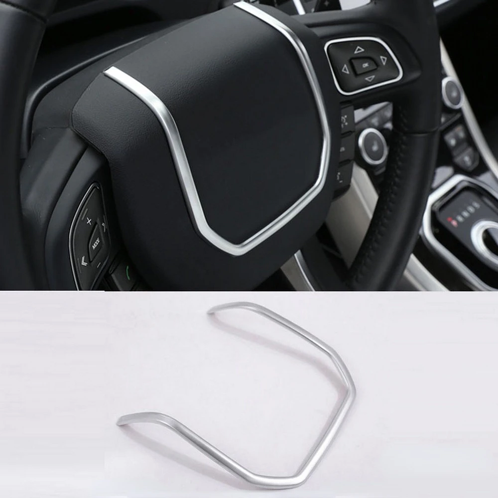 For Lan Drover Range Rover Evoque 2012-2018 ABS Chrome Car Steering Wheel Decorative Strips Cover Trim Stickers Car Accessories
For Lan Drover Range Rover Evoque 2012-2018 ABS Chrome Car Steering Wheel Decorative Strips Cover Trim Stickers Car Accessories